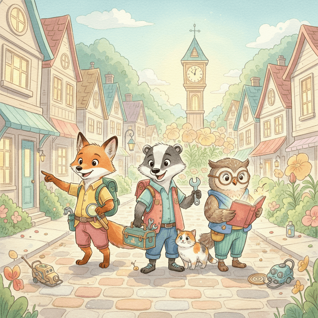 Обложка сериала «Первоклассные помощники»