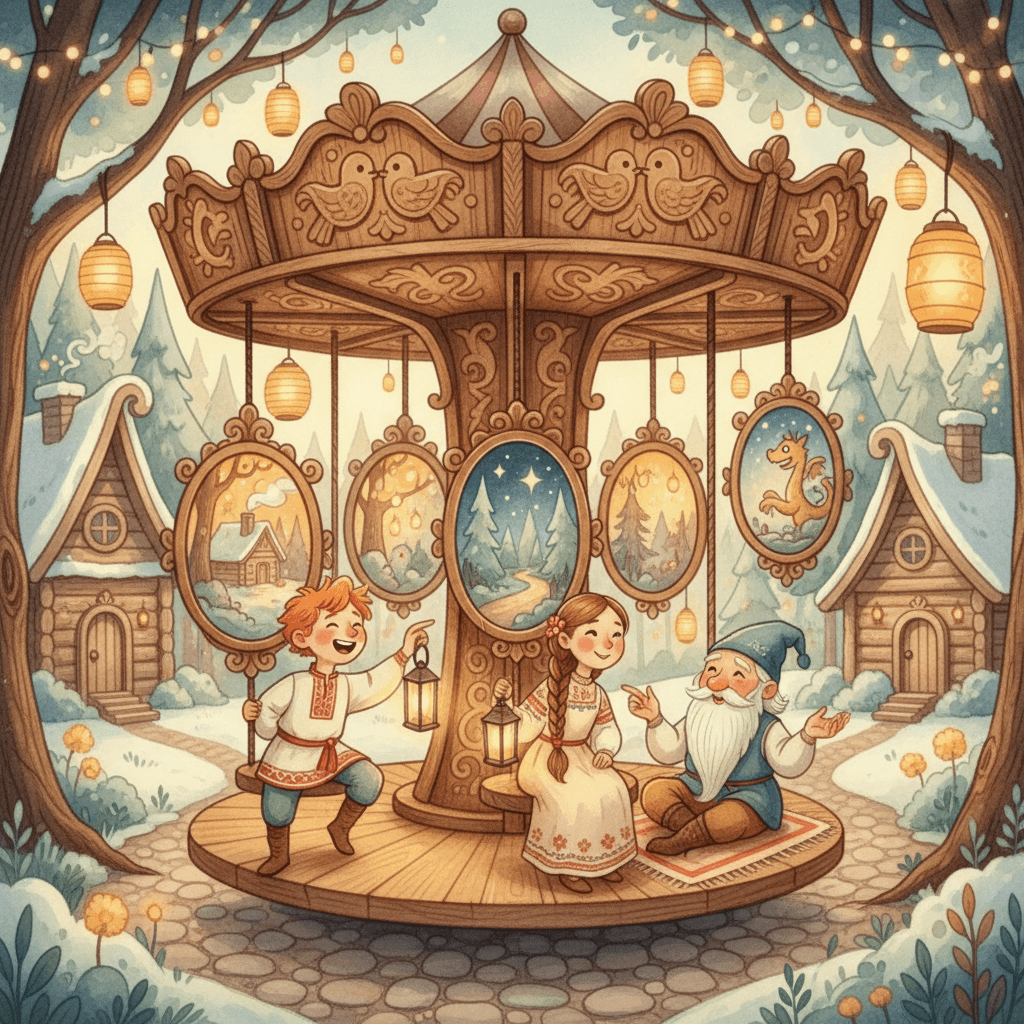 Обложка сериала «Карусель зеркал»