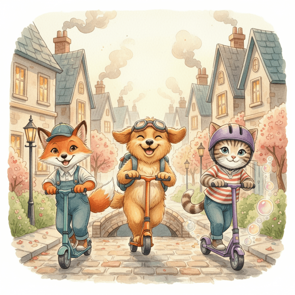 Обложка сериала «Лига самокатов»